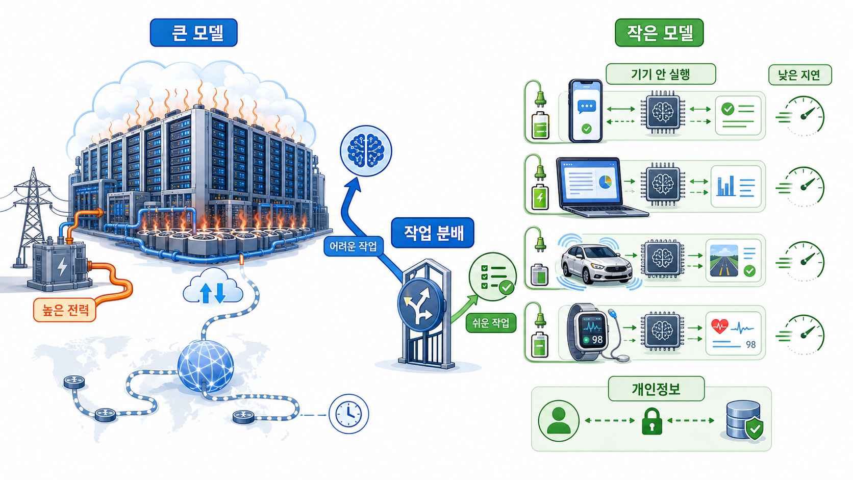 클라우드 AI와 온디바이스 AI