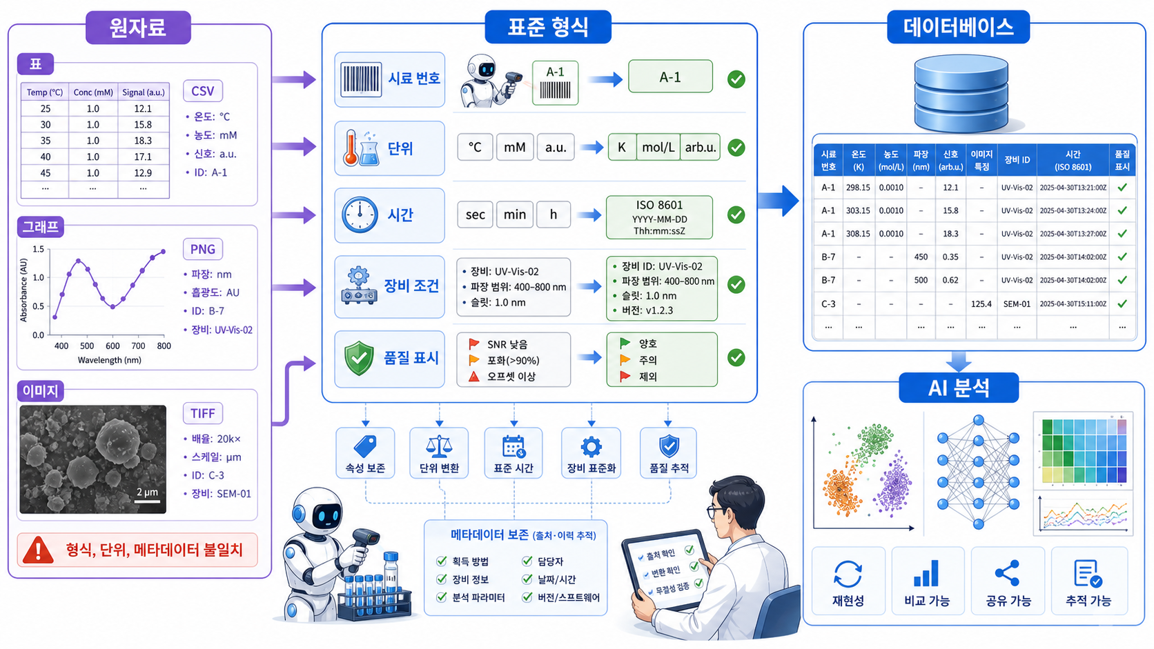실험 데이터를 모으는 피지컬 AI