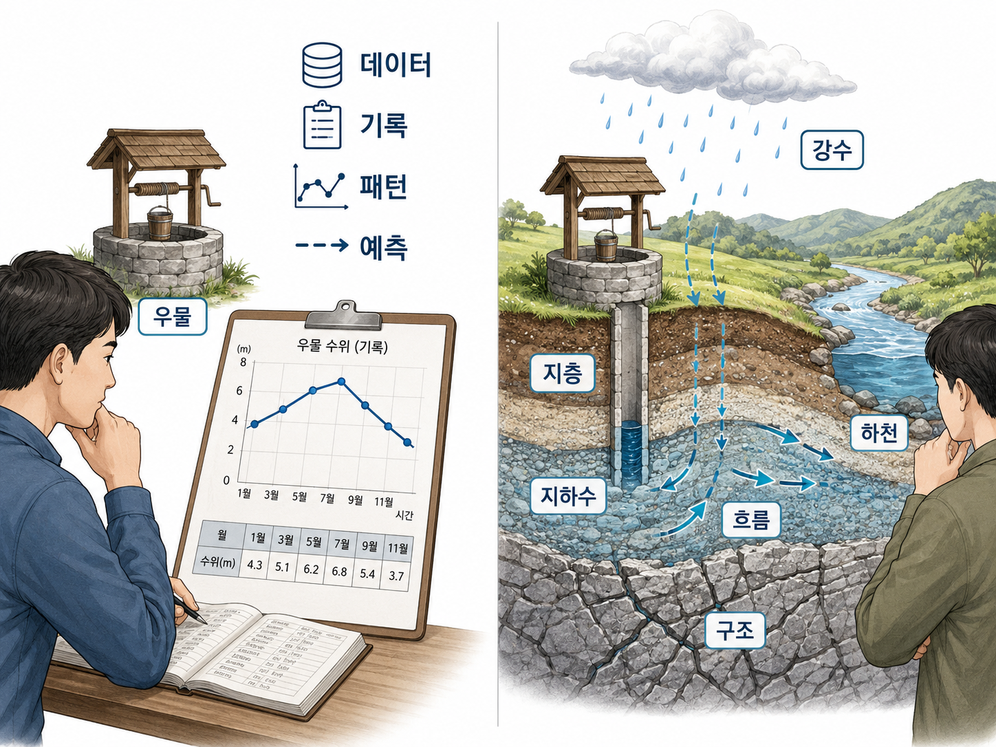 데이터의 흔적과 법칙의 지도