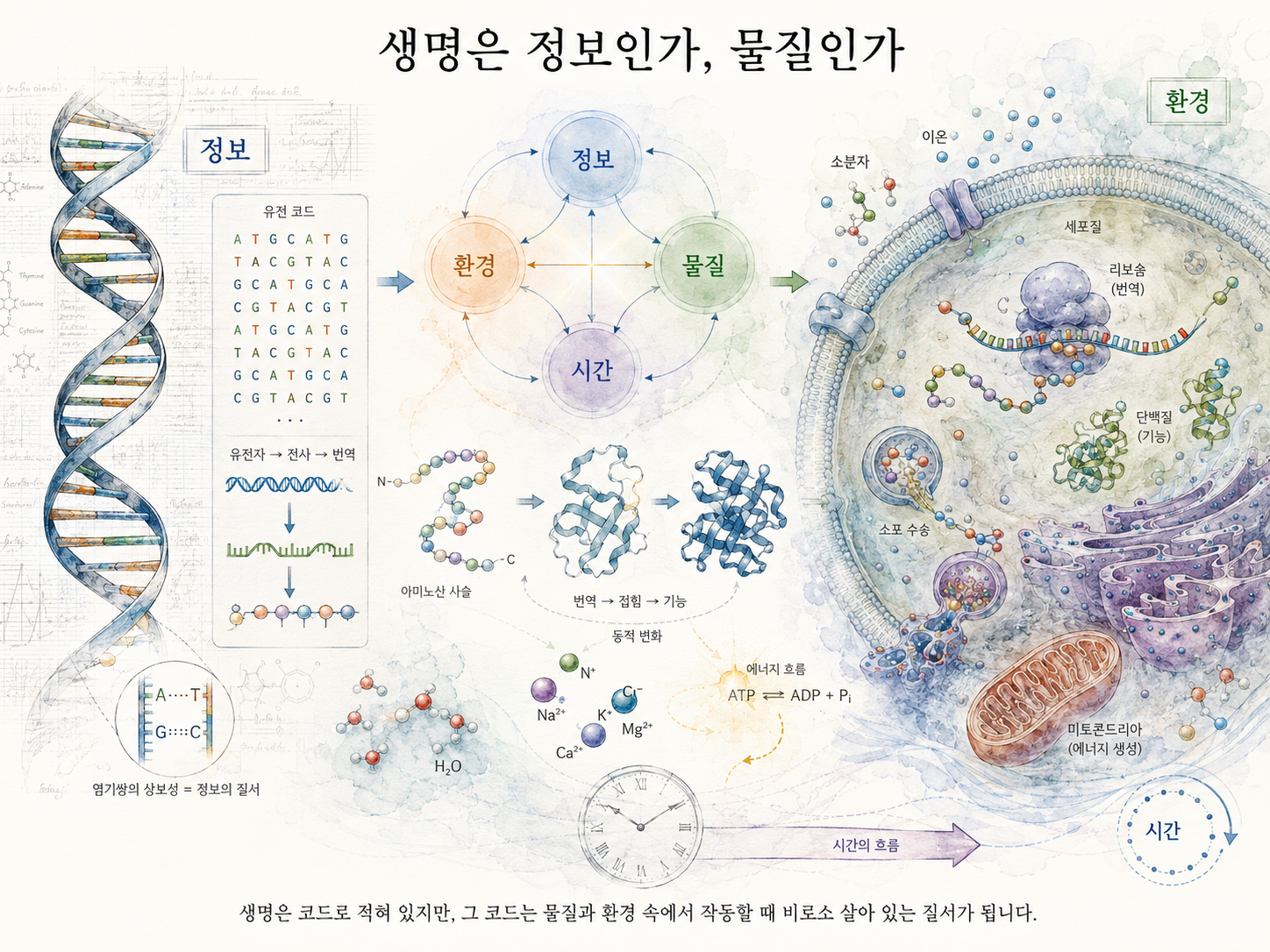 생명은 정보인가, 물질인가