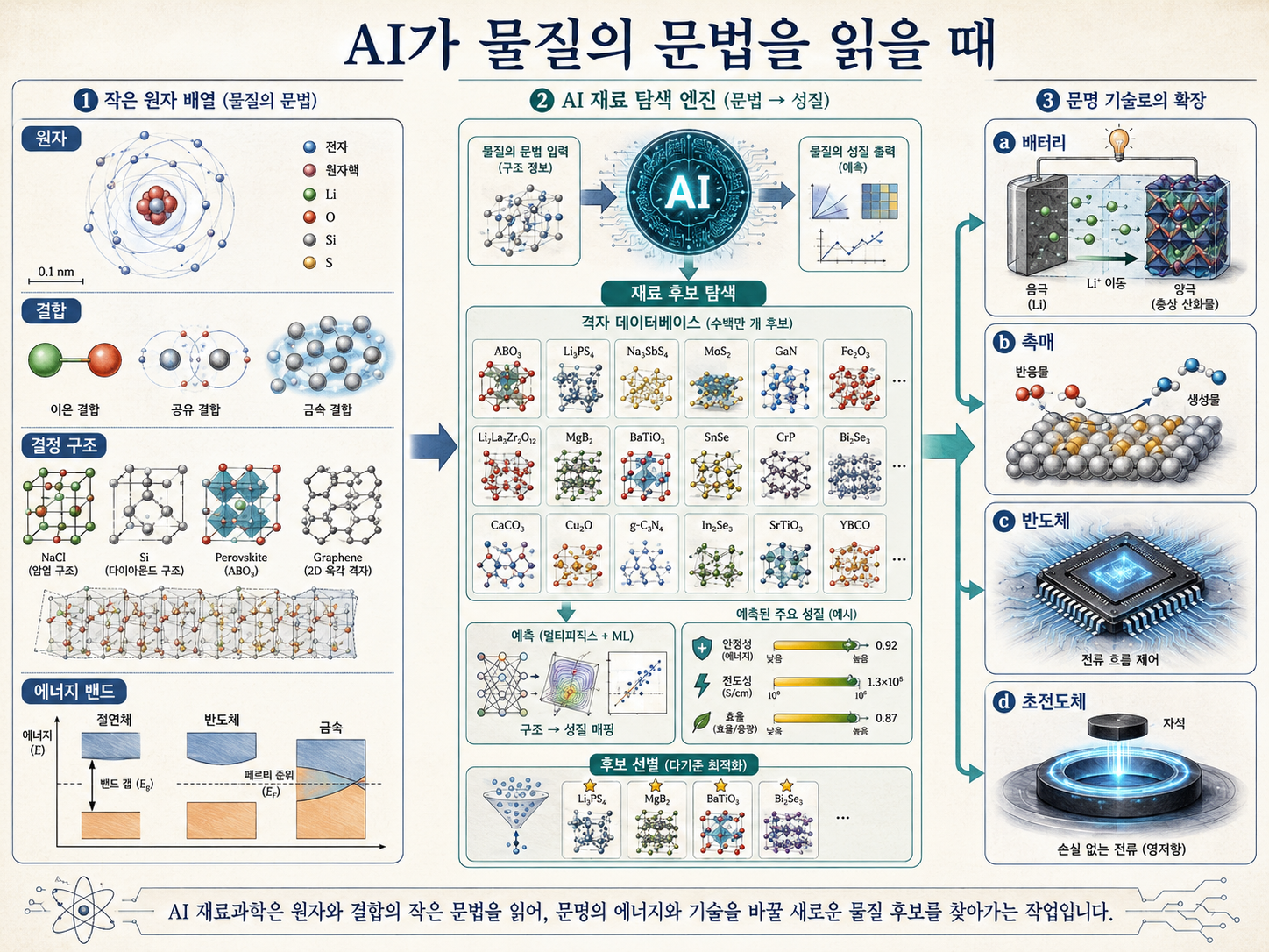 물질의 문법을 읽는 AI