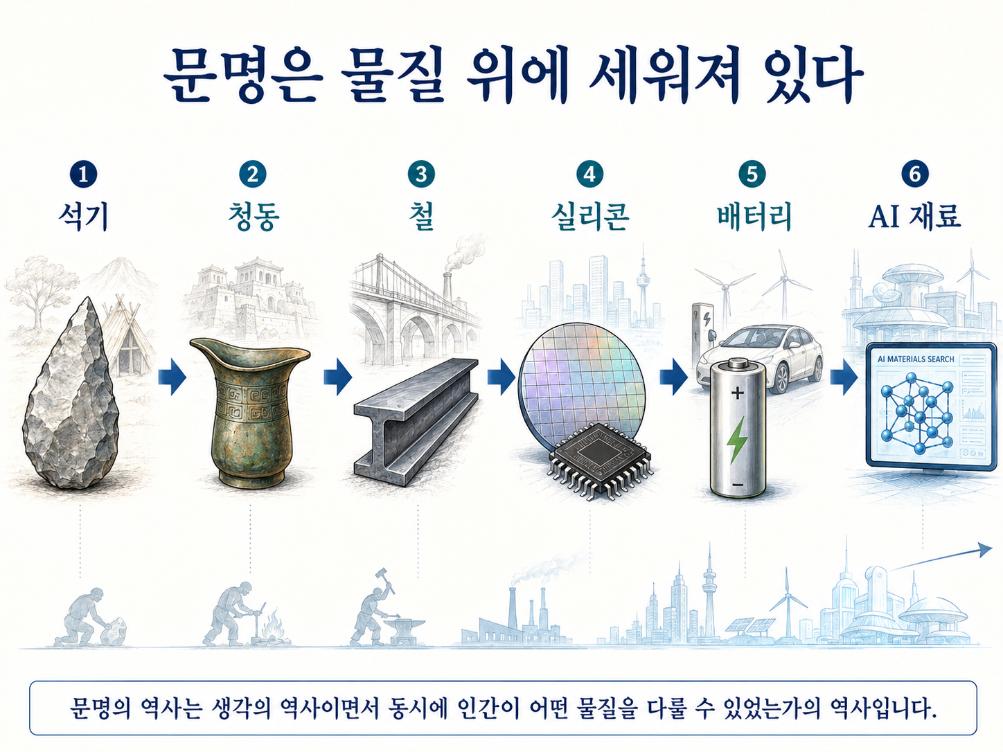 재료가 떠받치는 현대 문명
