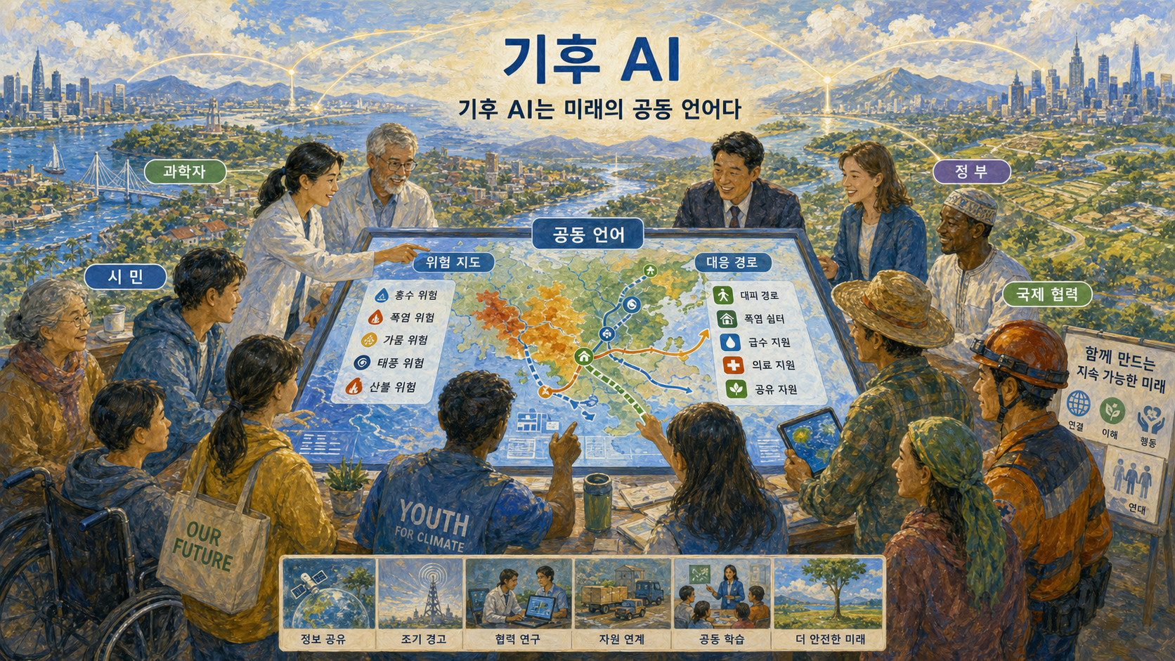 기후 AI는 공동 언어다