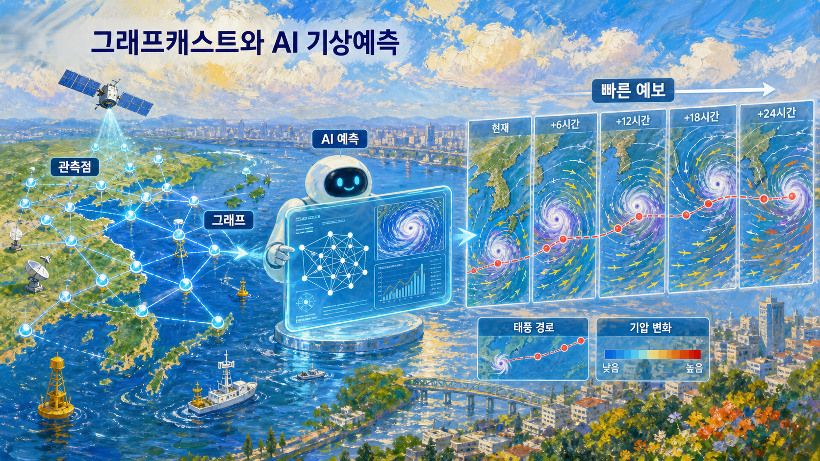 AI 기상예측은 그래프로 추론한다