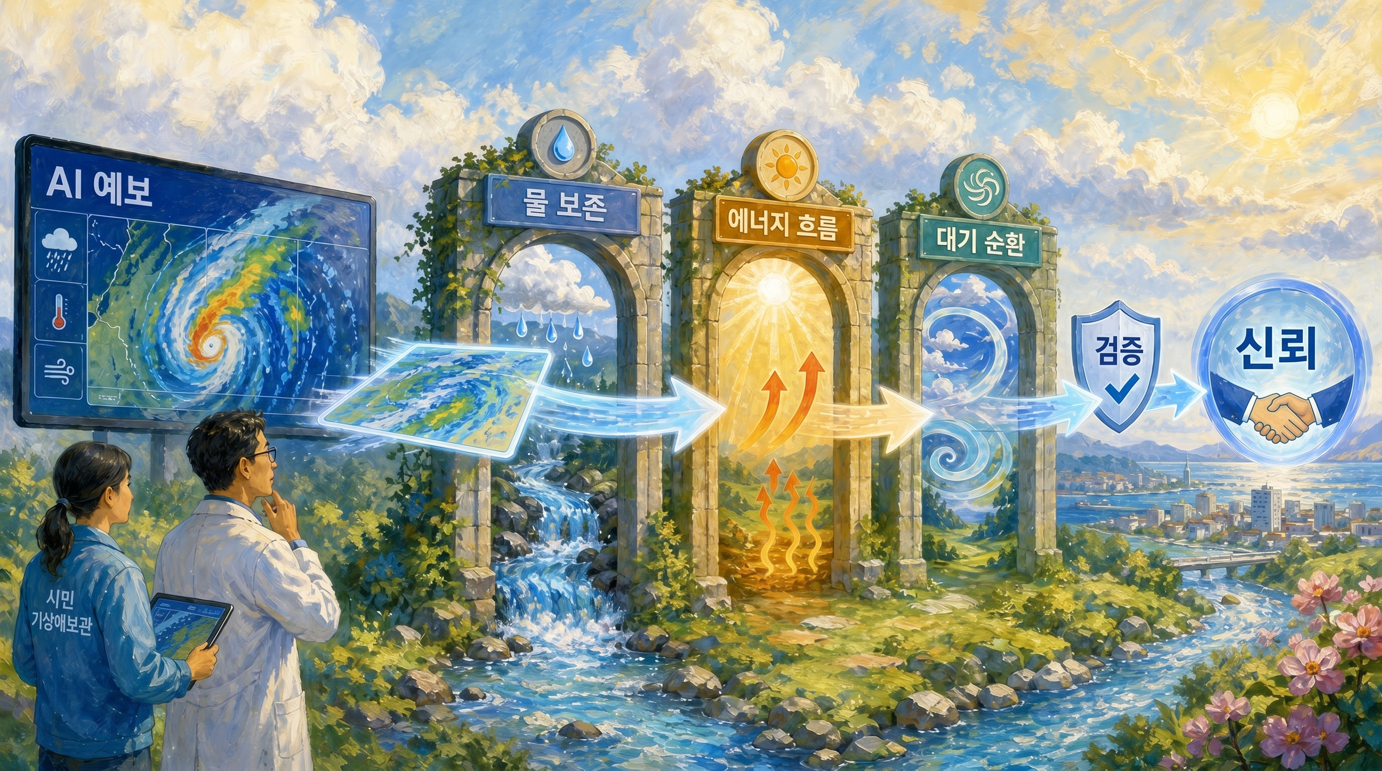 AI 예보와 물리 일관성